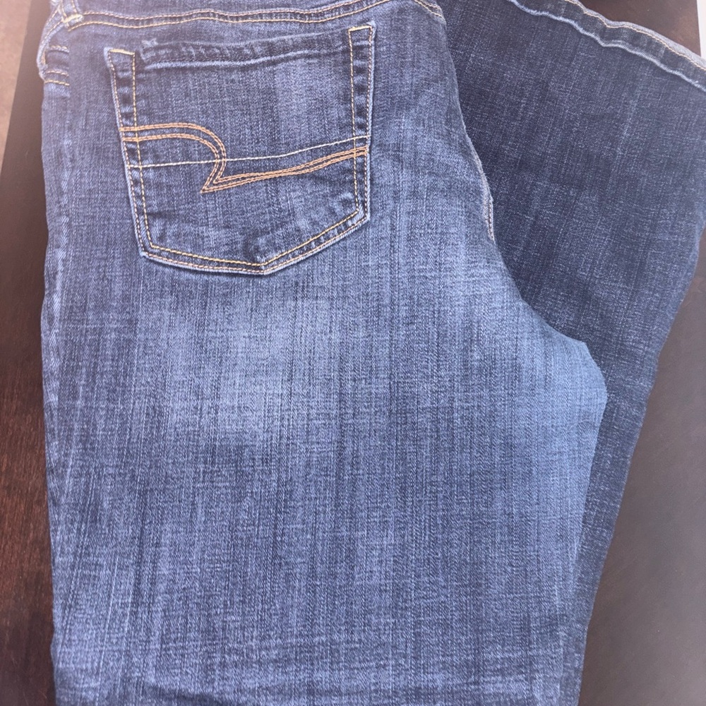 American Eagle Boyfriend stretch Classic Blue Denim Jeans